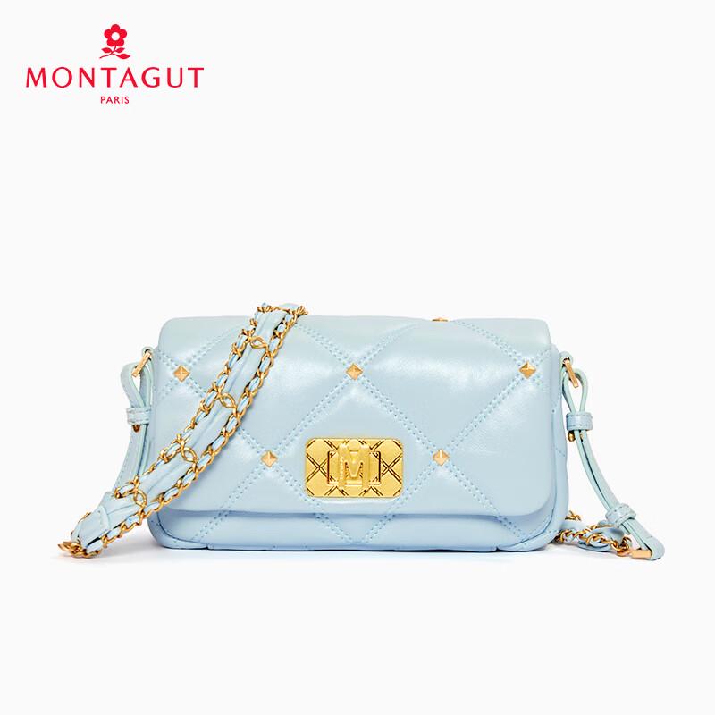 Montagut Lambskin Quilted Crossbody Bag