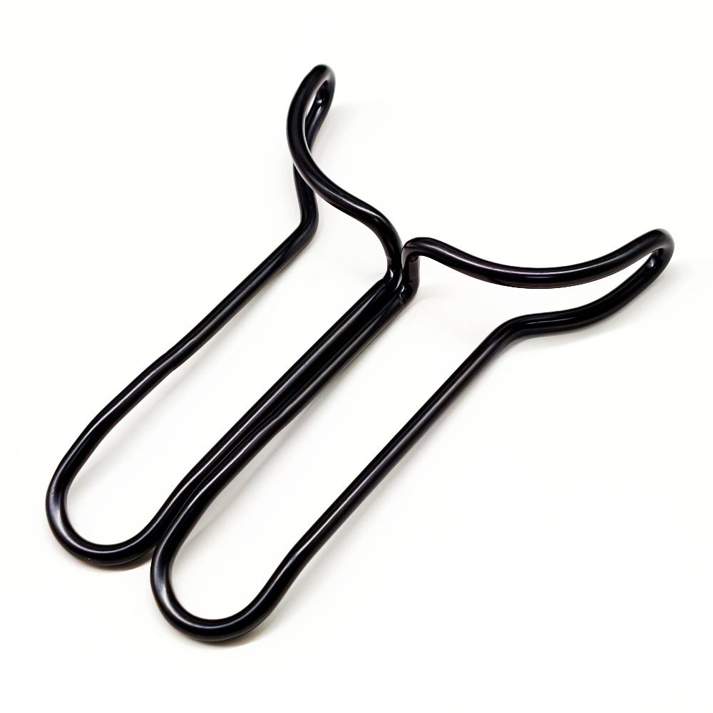 1 szt. lub 2 szt. Czarny powlekany dentystyczny retraktor warg i policzków, otwieracz ust, retraktor połowy wargi, rozpórka ustna, narzędzie fotograficzne, autoklawowalne