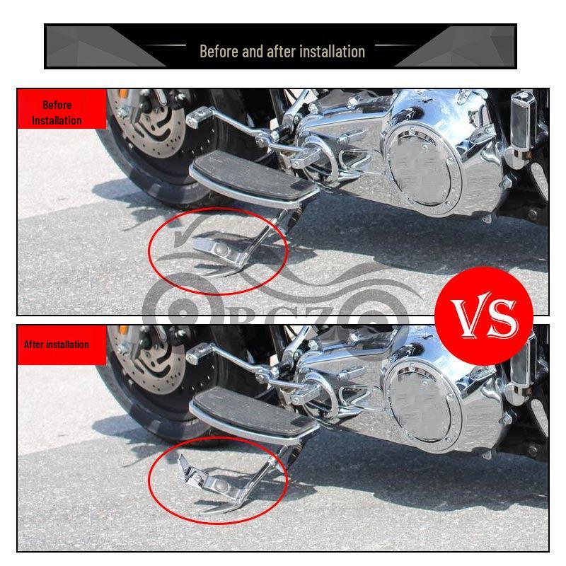 Harley Softail Side Stand Extension Bracket (2007-2017) Motorcycle Accessory