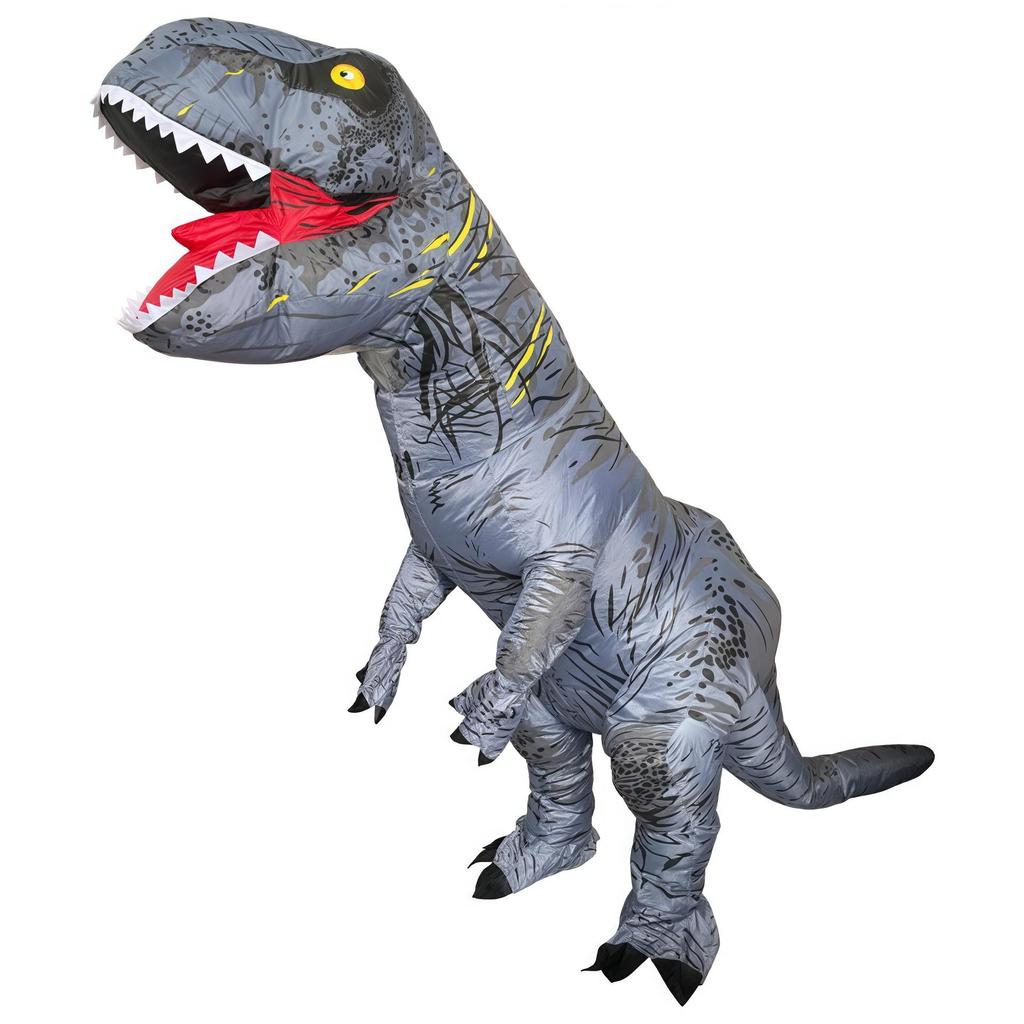 Costume gonfiabile di Tyrannosaurus Rex di Halloween per Performance di Danza e Atmosfera di Festa