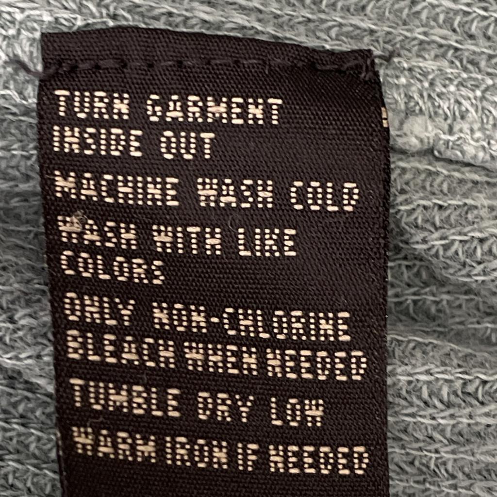 RRL Grün Waffel Langarm Thermounterhemd M grün Gebraucht