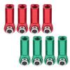 4 Pcs RC Link Rod End M4 Thread CW 7mm High Strength Alloy Ball Joint Head for 1/10 Model Car