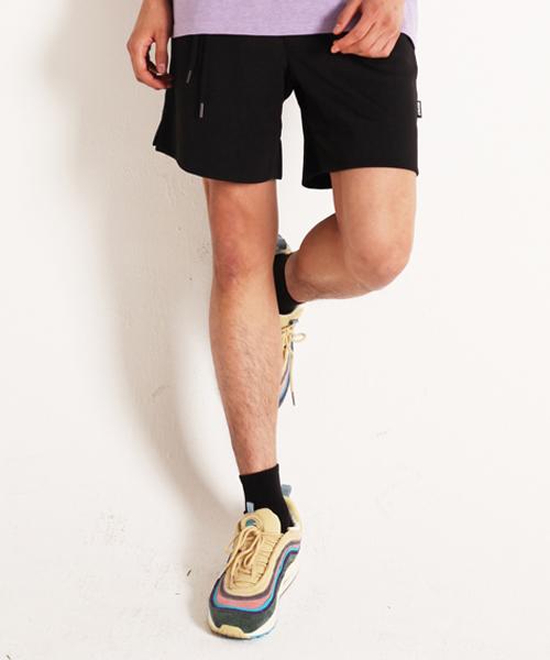 RESPECT Musinsa Shorts Elastic Waist Shorts (Slit)
