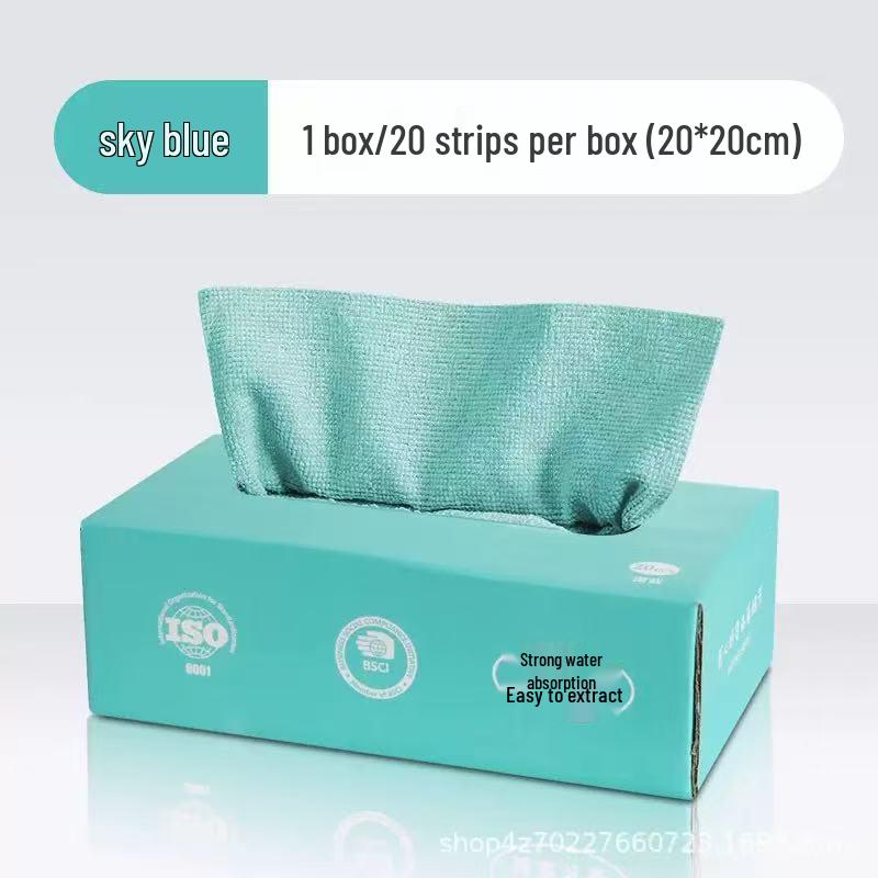 

Weekly Disposable Hand-Tearable Cleaning Cloth, Non-Stick, Water-Absorbent, Thick Kitchen Dishwashing Rag, Laziness-Aiding Scouring Pad.