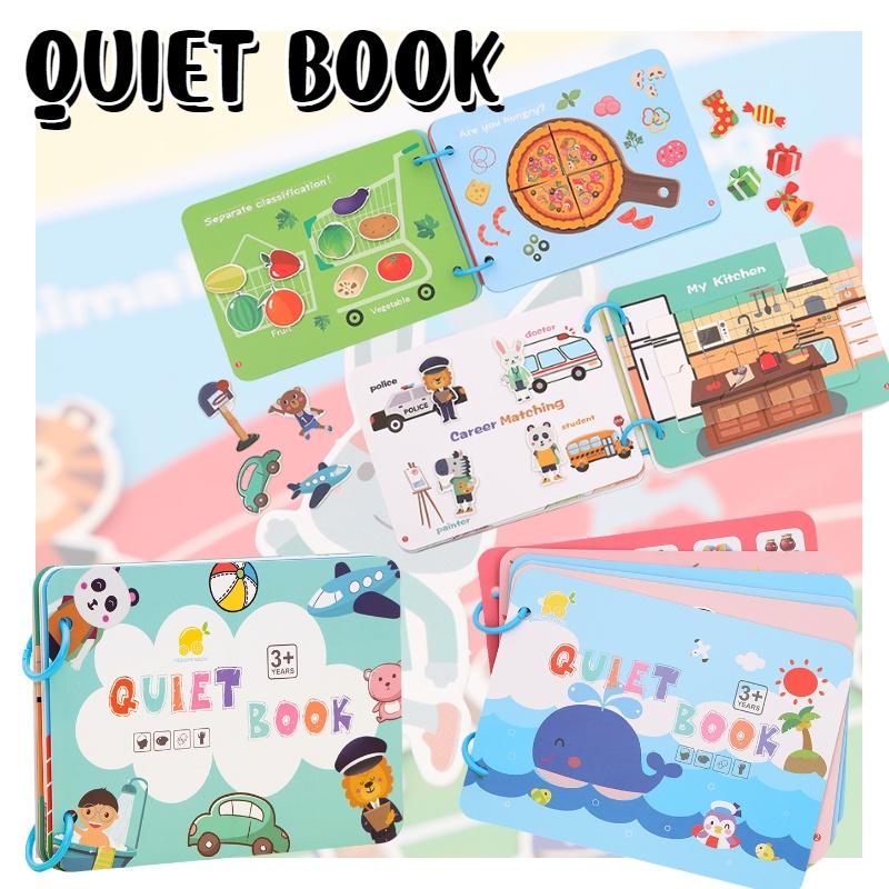 Busy Book For Children Interactive Educational Toy For Ages 4-6 Sensory Learning And Fine Motor Skills Development Yc-72