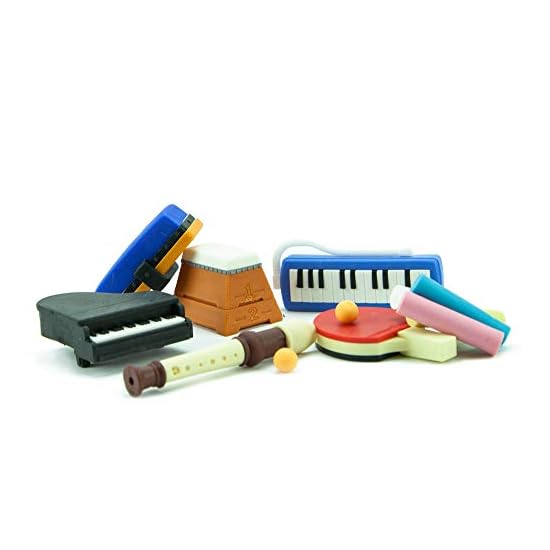 Blister Pack Fun Erasers School 2