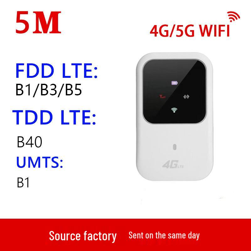 

4G Portable WiFi Router M80 - Mobile Hotspot & MIFI Device with SIM Card Slot 1 Unit