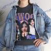 Vintage Kpop Graphic T-Shirt - JIWOO Girlband Music Style Kpop Group Retro