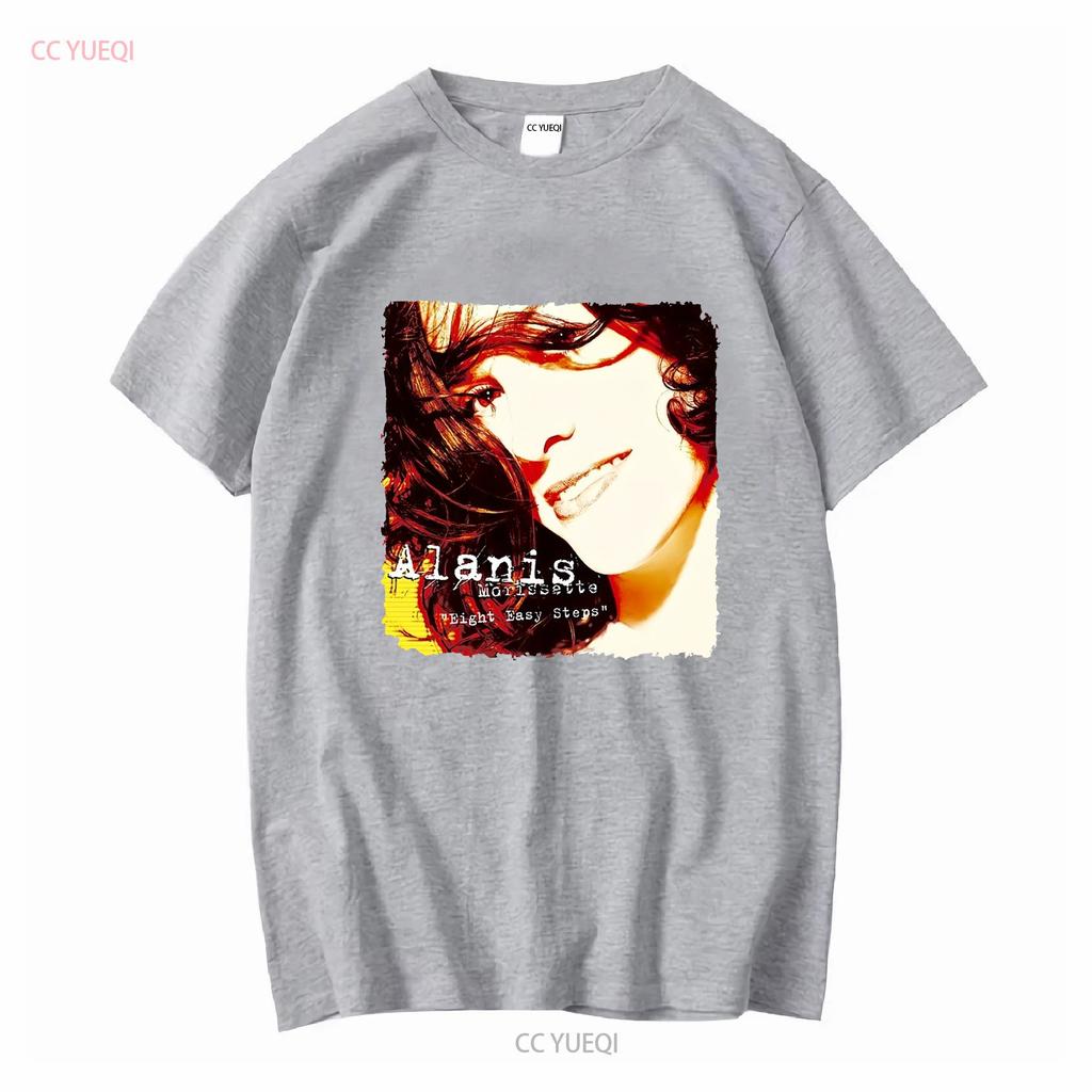 Alanis Morissette T Shirt 2024 Eight Easy Steps Single Lyrics and Tracklist The Triple Moon Tour long or short sleeves vintage