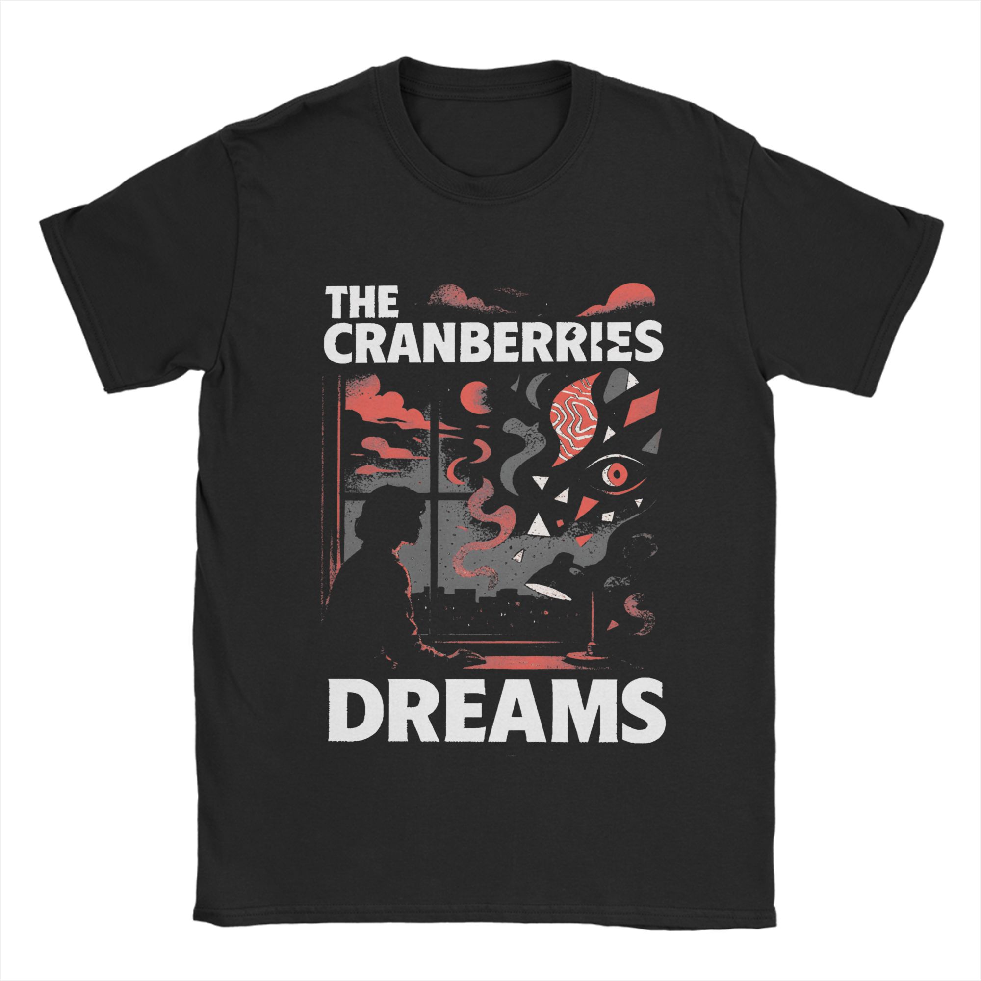 

The Cranberries T Shirts Men s 100% Cotton Novelty T-Shirt Crew Neck Tees Short Sleeve Tops Plus Size - Men s Summer Cotto... S разноцветный
