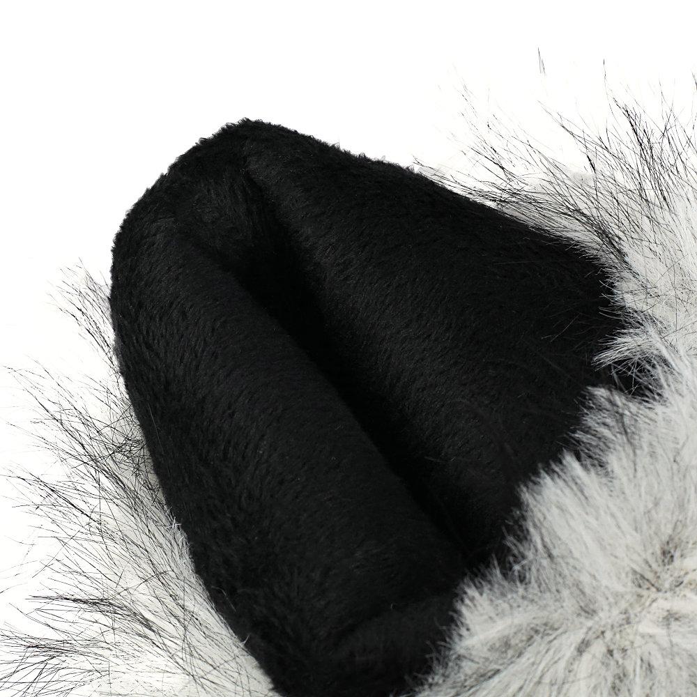 Winter Snow Boots Women's Mid Calf Platform Boots with Warm Fur 2024 Punk Style Leather Wedges Shoes