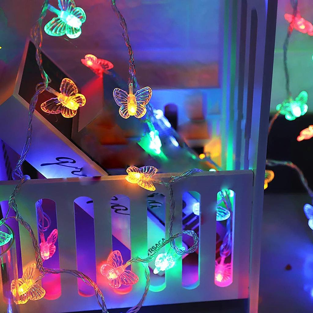 Butterfly Lights for Decoration - 4 Meter, 14 Led Lights for Decorations, Decorative Light for Home Decoration