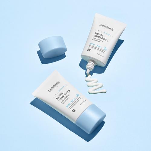 [Scheduled for Restock In March] Madeca Dermashield Safe Moisture Sun Cream 50ml (2 Pieces)