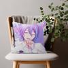 Anime Game Character Cartoon Cushion Cover Kamishiro Rui Inches Farmhouse Decor Home Throw Pillow Covers For PJSK Couch Decor