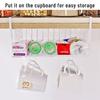 Under Shelf Basket Under Cabinet Shelf Storage Wire Basket Home Organization for Kitchen Pantry Desk Easy to Install