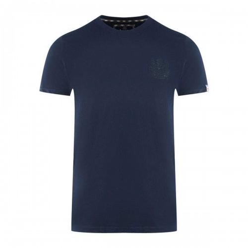 Aquascutum Mens London Aldis Tonal Logo T-Shirt