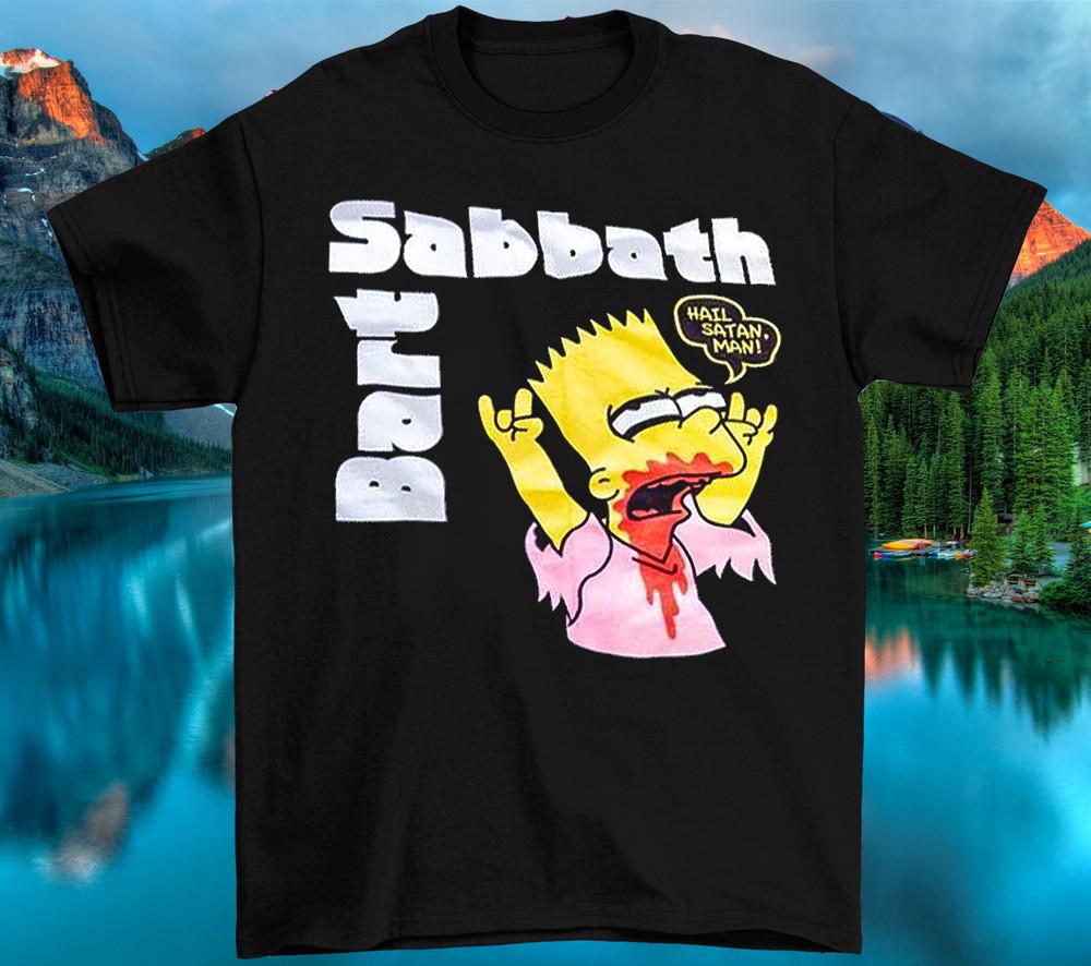

Black Sabbath Bart Simpson Size S To 34xl CG123 Unisex T-Shirt L
