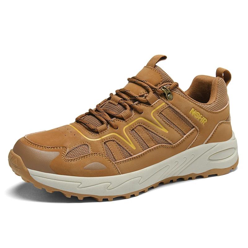 Fashion Plus Size Men's New Casual Shoes Fashionable Low Top Lace Up Climbing Shoes Youth Outdoor Sports Shoes Rubber Sole Durable