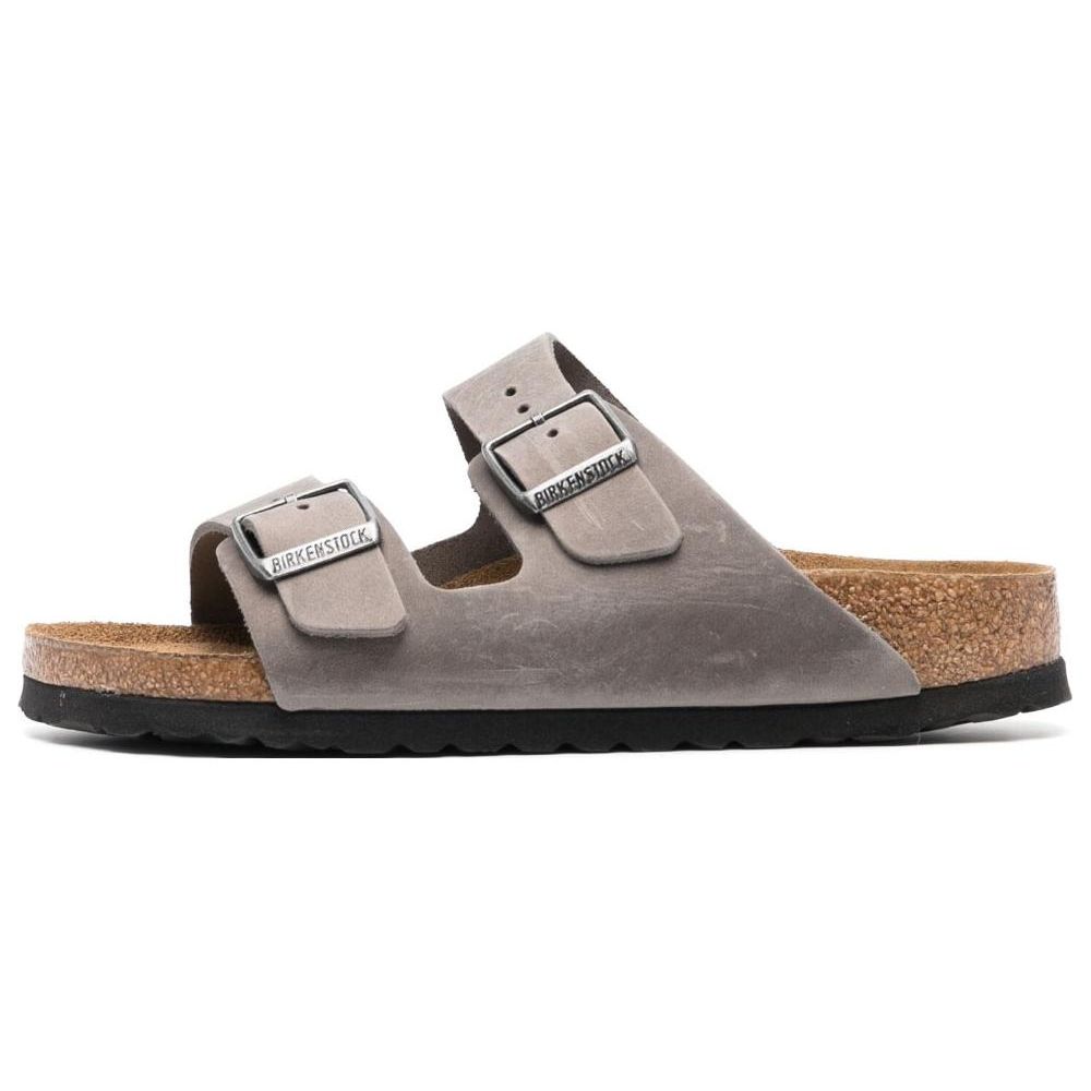 Birkenstock Arizona Thick Sole Slide Sandals Women Sandals Light-Gray 1013645 39