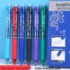 Erasable Gel Pen - Red/Purple, 0.5mm, Heat-Sensitive Ink for Students