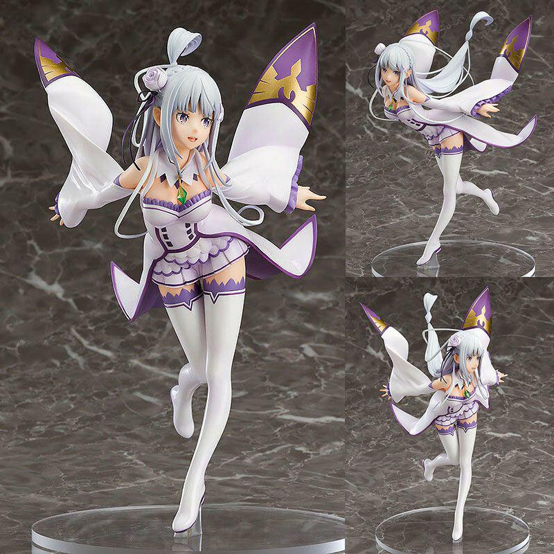 Rezero New Anime Starting Life In Another World Emilia Action Toys Figurine