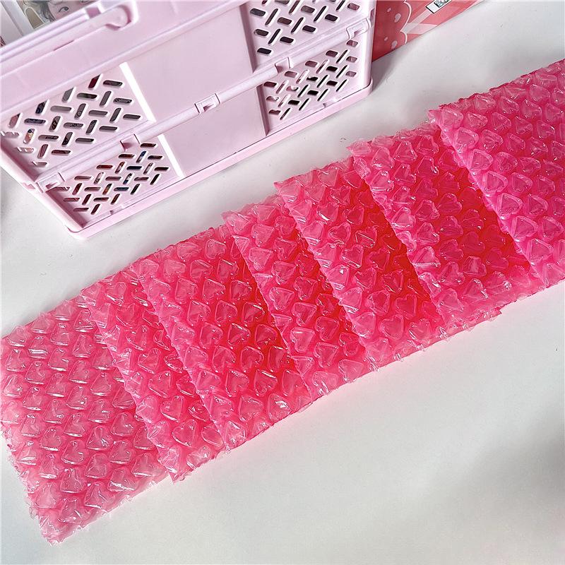 10 Stück Rosa Liebe Luftpolsterversandtaschen Selbstklebende Verpackungsbeutel Kleinunternehmensbedarf Gepolsterte Umschläge Luftpolsterumschläge Versandbeutel
