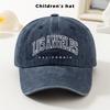 Youngsterss LOS ANGELES VINTAGE MADE Letter Print Vintage Baseball Cap Fashion Soft Top Adjustable Snapback for Boys and Girls