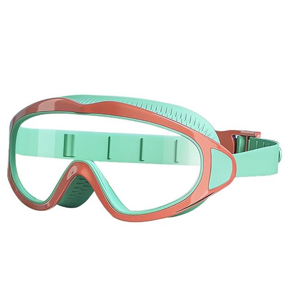 Children Swim Goggles UV Resistant Anti-Fog Transparent Large Frame Swim Glasses Diving Water Eyewears For Water Sport Training
