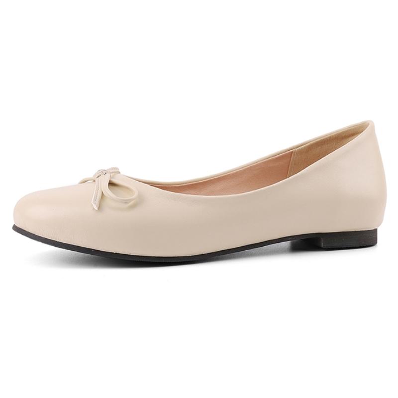 Módní dámské ploché boty Módní mokasíny Pohodlné jarní podzimní dámské baleríny Sladce růžové Zelené Bílé Ležérní Velká Velká Velikost 52