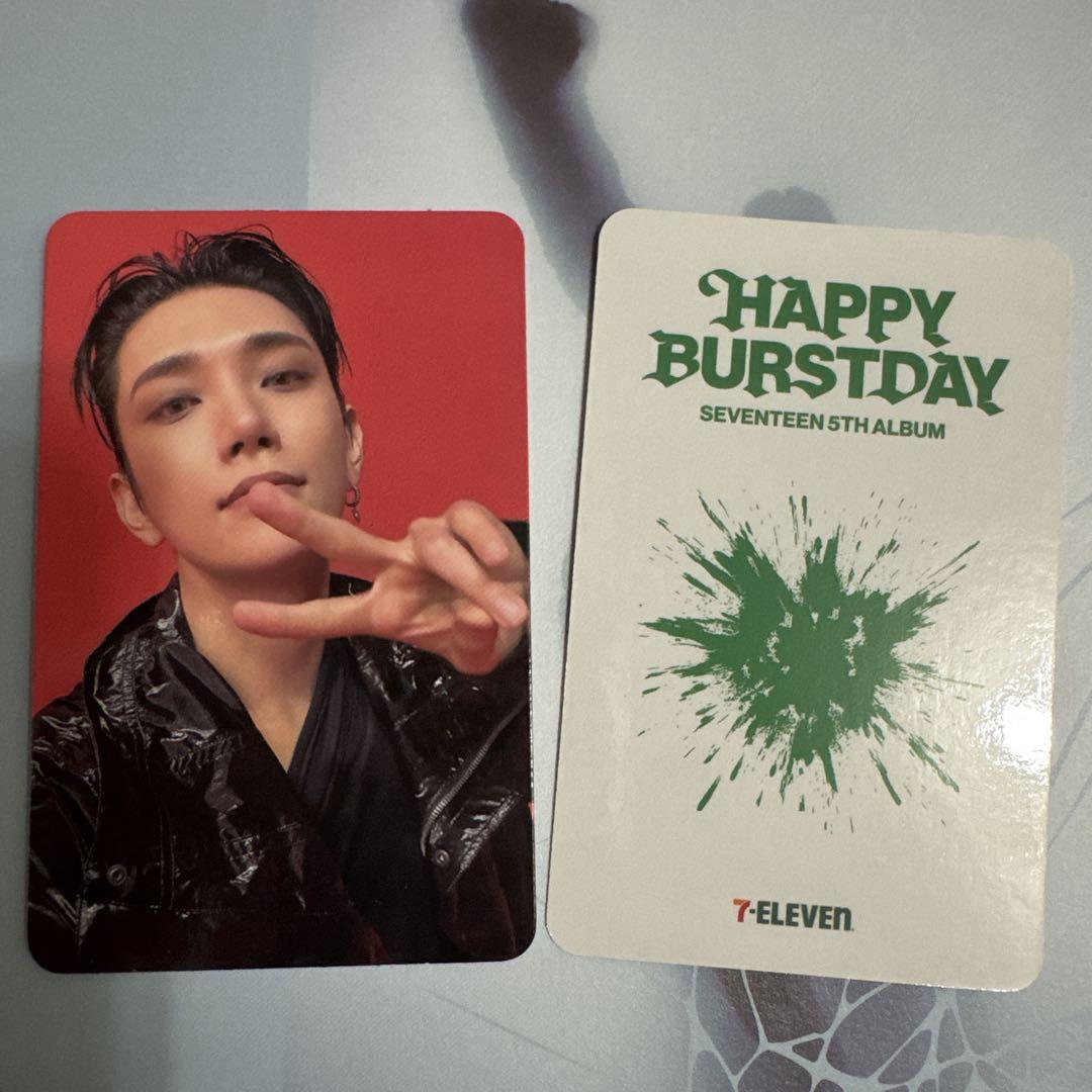 

[USED] SEVENTEEN Joshua HAPPY BURSTDAY Bonus Trading Card