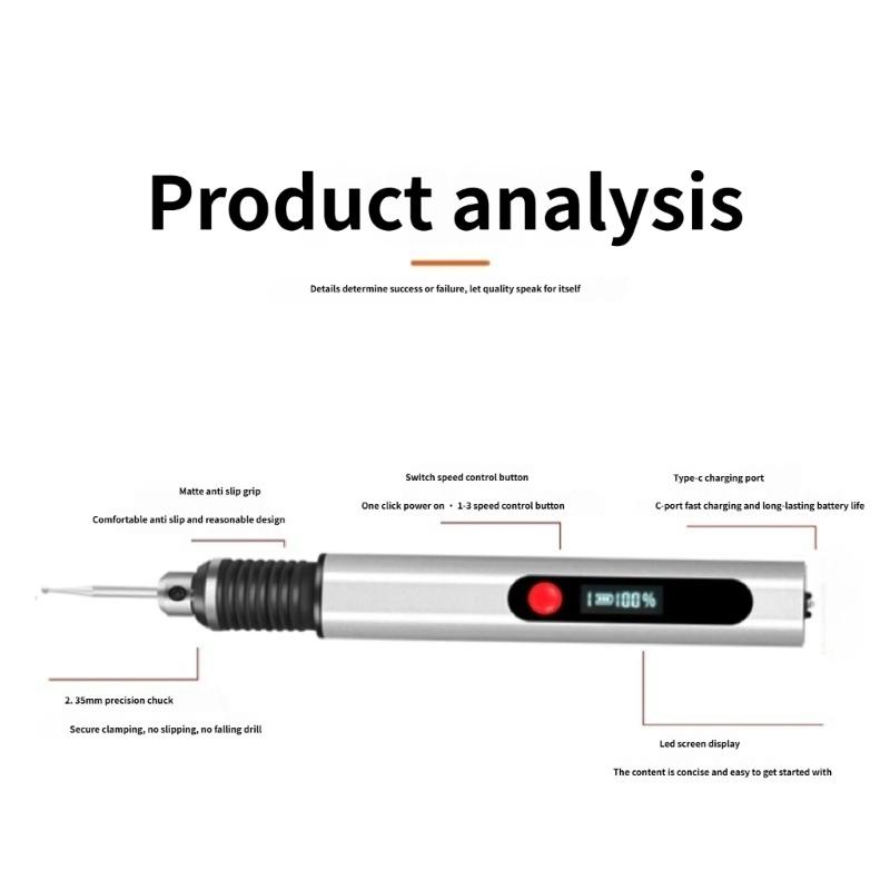 Variable Speed Engraving Pen Safe Polisher Efficient for Professional Artists top sale