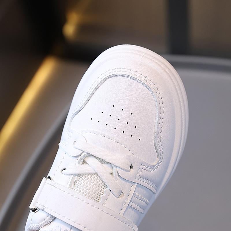 Lett sportsneakers med borrelås og myke såler for gutter og jenter, vår og høst