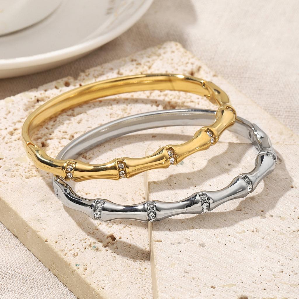 Chinese Style Bamboo Bracelets, Daily Wear Jewelry