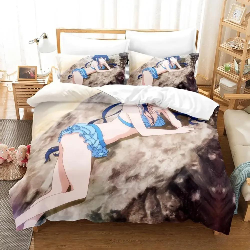 3D Print Anime Masamune-kun No Revenge Bedding Set Single Twin Full Queen King Size Bed Set Adult Kid Bedroom Duvet Cover Sets