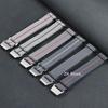 18/20/22mm Nylon Geflochtenes Uhrenarmband Elastisches Nylonarmband Französische Truppen Fallschirmtasche Universelles Handgelenkband Männer Frauen Sportarmband