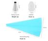 420 Piece Cake Decorating Supplies Set DIY Baking Tools Including Turntable Piping Spout Spatula All Stainless Steel