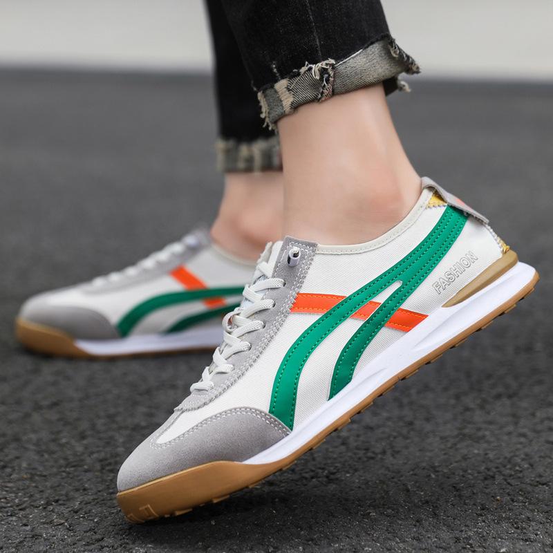 New Forrest Gump shoes platform rubber lightweight running shoes lazy shoes light sports casual shoes men