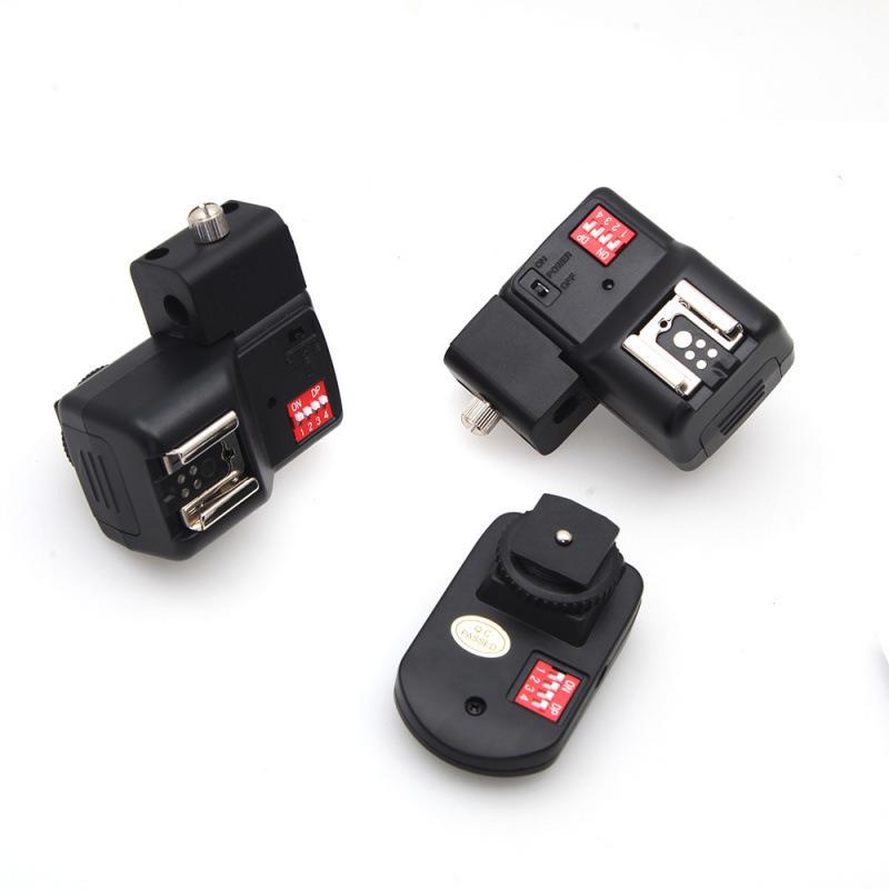 

7VLOGLITE PT-16NE Dual Wireless Flash Trigger for Cameras чорний