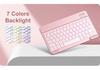 Huawei MatePad SE11 Bluetooth Keyboard Case with Pen Slot & 7-Color Backlight