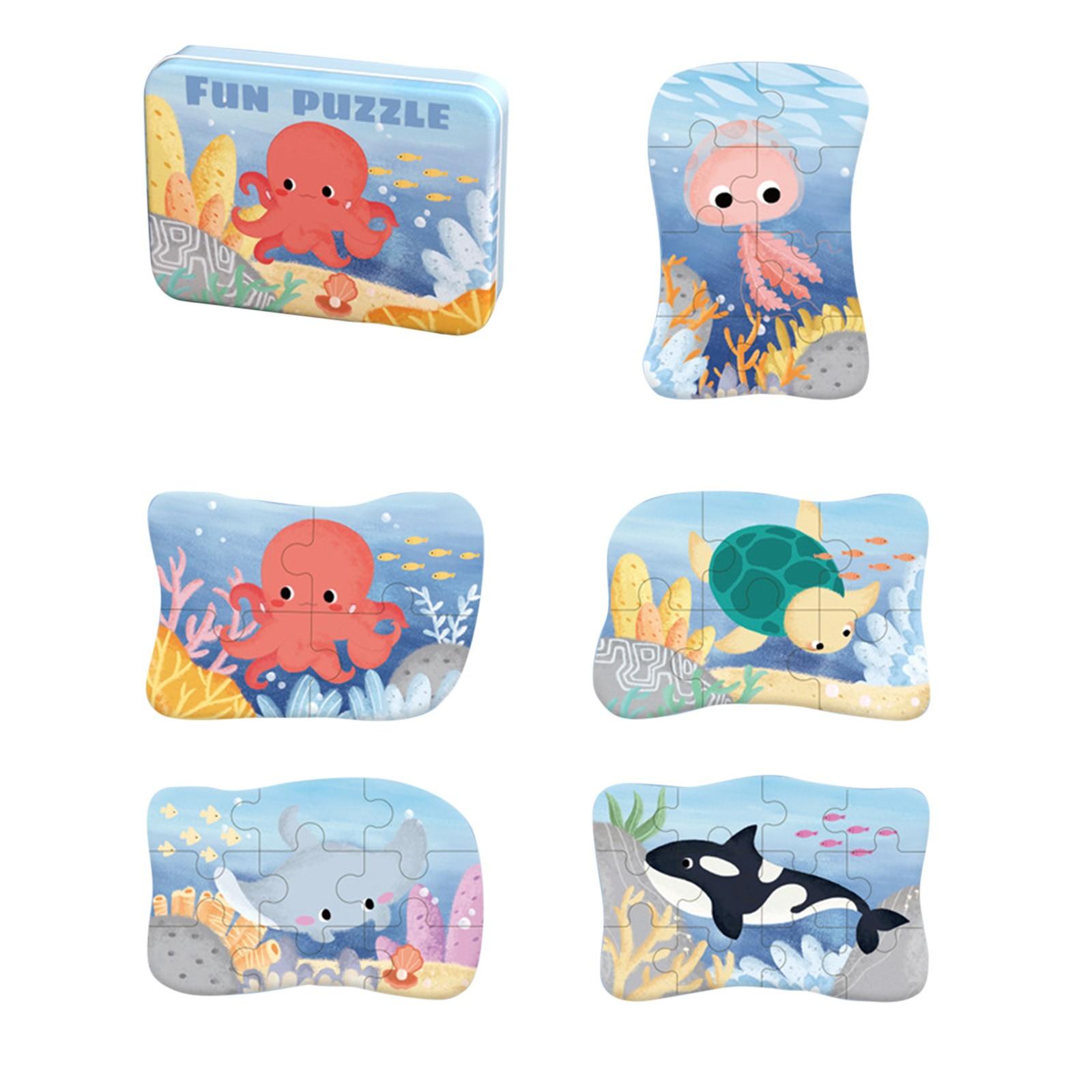 

(H0826)Детские пазлы, подходящие для мальчиков и девочек. Хорошая игрушка для развлечения. небесно-голубой