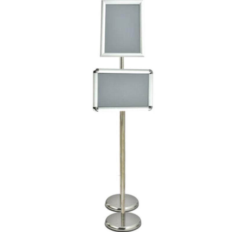 Retractable Stainless Steel Display Sign Stand