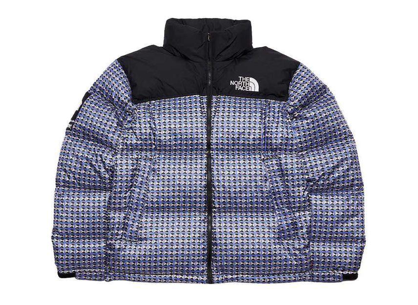 Supreme The North Face Studded Nuptse Jacke Royal