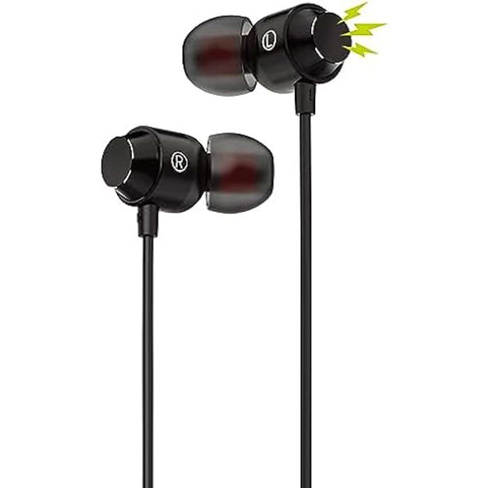 Écouteurs stéréo - MUVIT - M32 - Type C - Magnétiques - Annulation du bruit