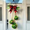 Jingle Bells Xmas Tree Hangings Pendant Bow Holiday Decor Exquisite Xmas Bell Decorations  Wall