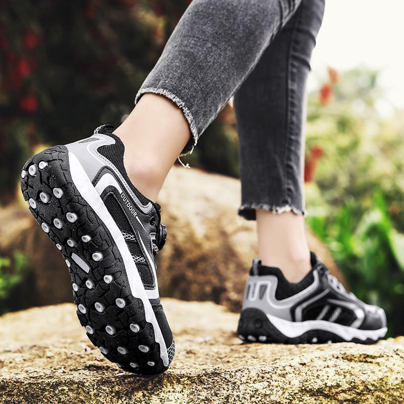 Vysoce kvalitní neformální tenisky Univerzální gumové Vysoké venkovní prodyšné turistické boty 36-41