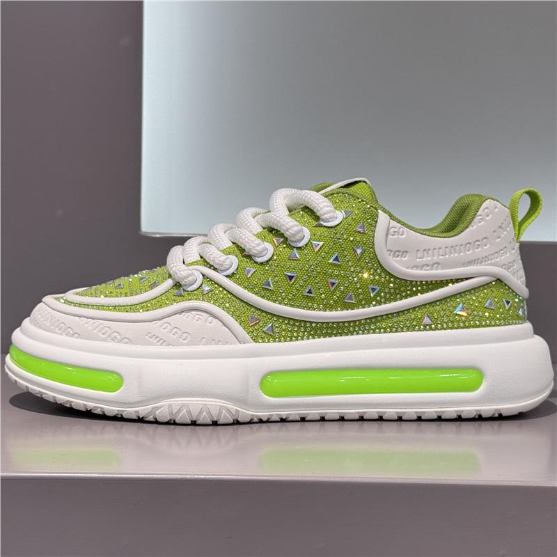 Shoes Hot Diamond Spring and Summer New Mesh Breathable Platform Sneakers Star Hugh Dl