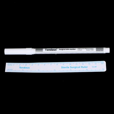 Bílé inkoustové fixační pero na tetování Chirurgické kožní pero Microblading