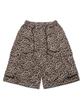 ROCKPSYCHO Pantaloncini Bermuda Maculati Marrone