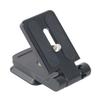 Universal Folding L Brackets for DSLR Cameras Vertical Horizontal Mount Quick Release Plate for Tripods Stabilizers