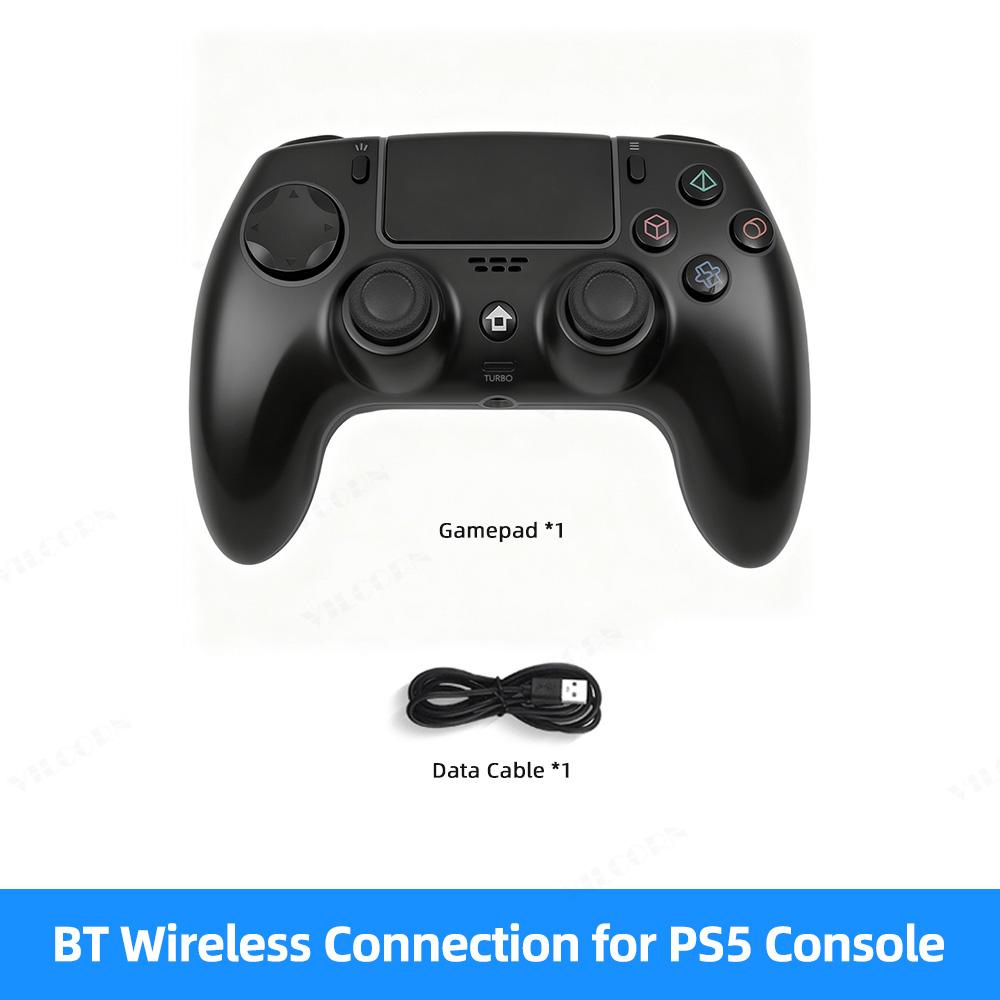 Беспроводной геймпад для PS5, совместимый с Bluetooth геймпад для DualSense PlayStation 5/PS5 Slim с тачпадом и джойстиком